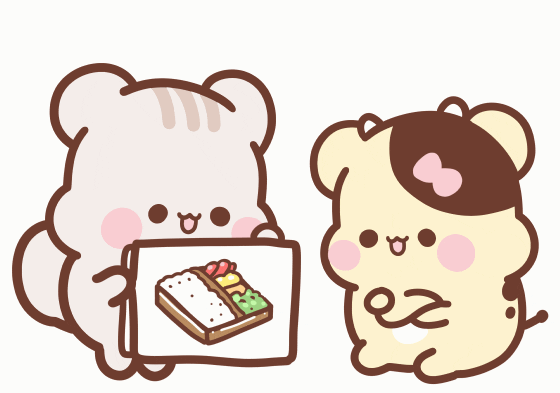 Flower Bear GIF